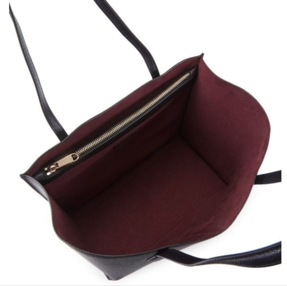 ❌️SOLD❌️Furla Black Tote Leather Bag - Picture 3 of 12